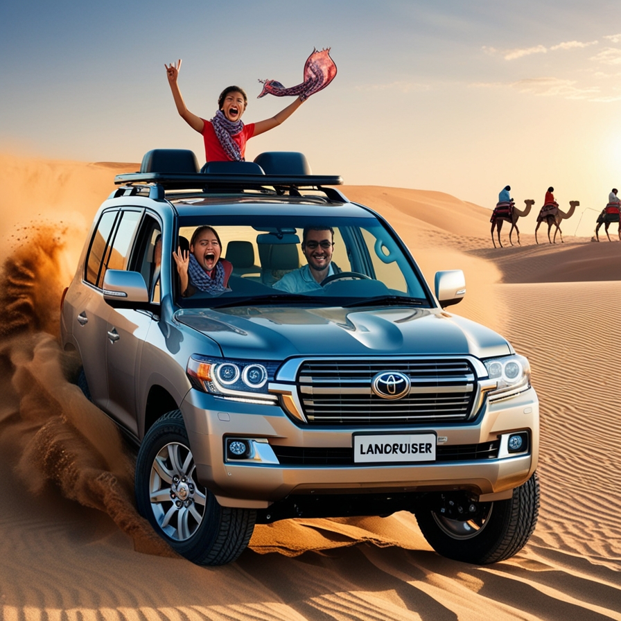 Evening Desert Safari with Private Car – AED999